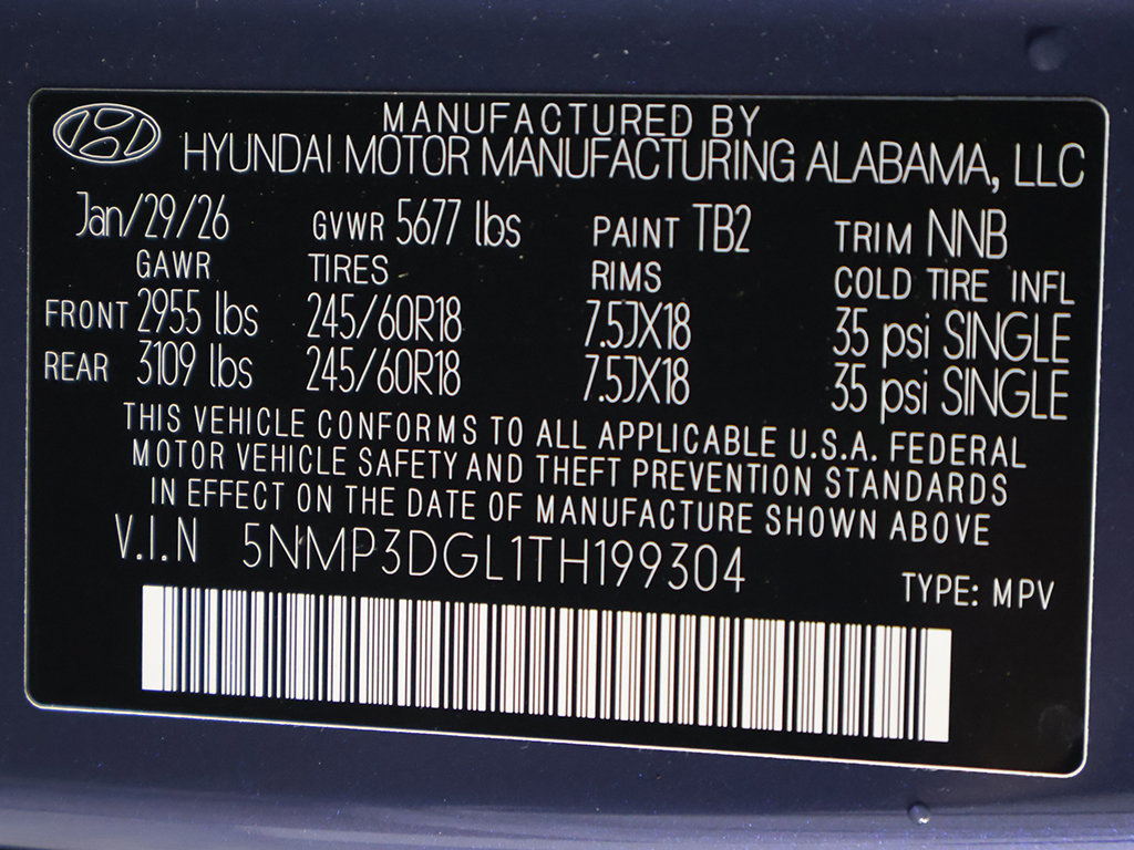 Certified 2026 Hyundai Santa Fe XRT AWD/4WD image 46