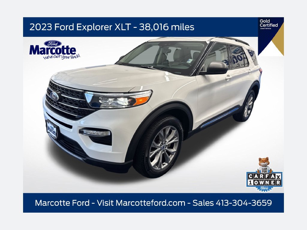 Certified 2023 Ford Explorer XLT w/ Equipment Group 202A AWD/4WD 360° Tour