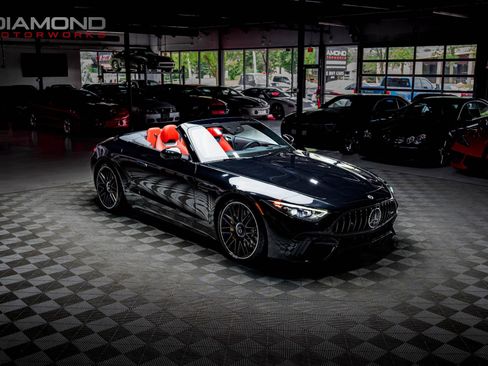 Used 2022 Mercedes-Benz SL 55 AMG 4MATIC image 87