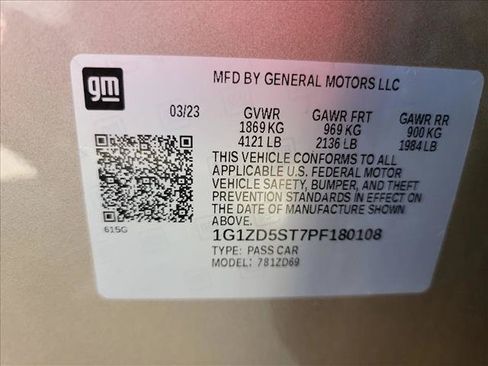 Used 2023 Chevrolet Malibu LT w/ Driver Confidence Package FWD image 25