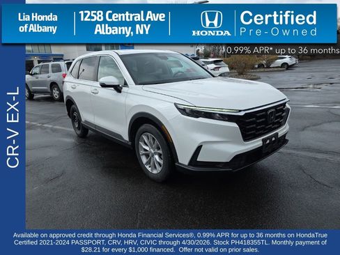 Certified 2023 Honda CR-V EX-L image 1