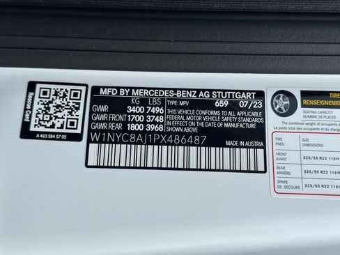 Used 2023 Mercedes-Benz G 63 AMG Squared w/ AMG Night Package Magno image 61