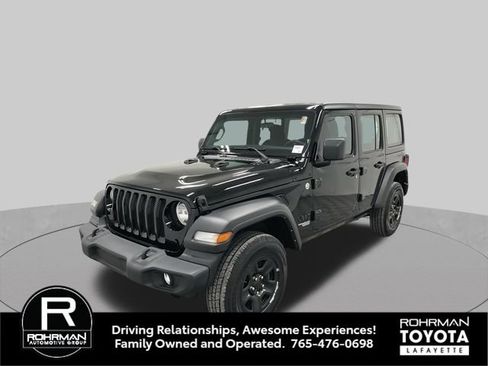 Used 2021 Jeep Wrangler Unlimited Sport AWD/4WD image 1