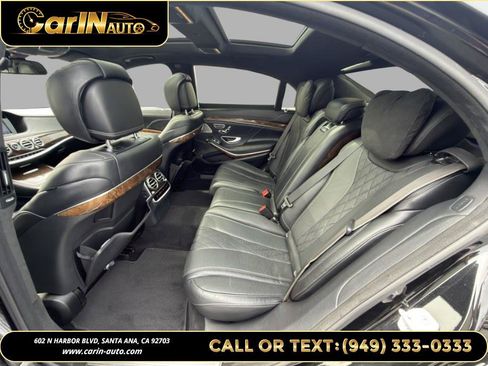 Used 2015 Mercedes-Benz S 550 Sedan w/ Sport Package image 16