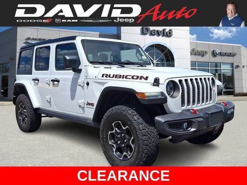 Used 2023 Jeep Wrangler Unlimited Rubicon w/ LED Lighting Group AWD/4WD image 1
