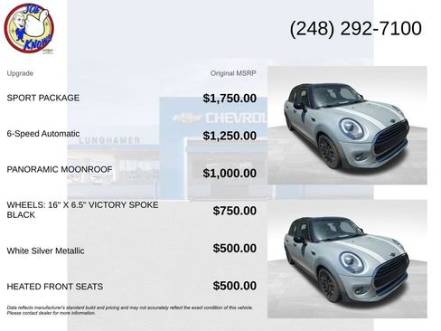 Used 2016 MINI Cooper 4-Door Hardtop FWD image 5