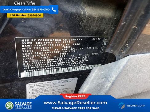 Used 2010 Volkswagen Tiguan SE AWD/4WD image 16
