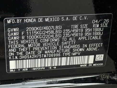 Certified 2026 Acura ADX A-Spec AWD/4WD image 28