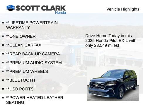 Used 2025 Honda Pilot EX-L image 11