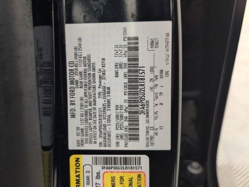 Used 2020 Ford Fusion Energi Titanium image 45