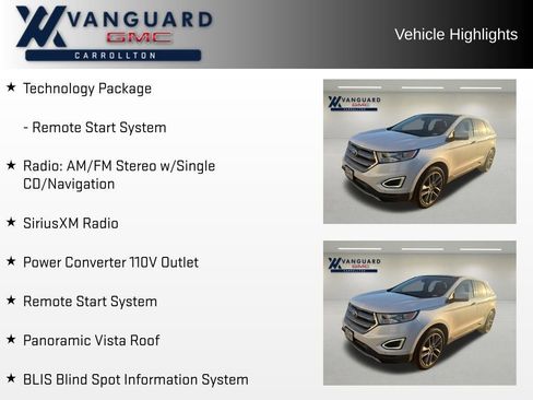 Used 2015 Ford Edge Titanium w/ Equipment Group 302A image 12