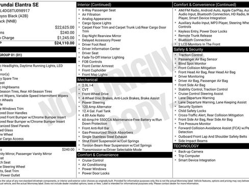 Used 2026 Hyundai Elantra SE image 27