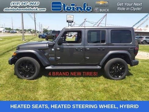 Used 2021 Jeep Wrangler Unlimited Sahara w/ Cold Weather Group image 2