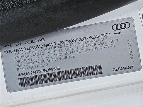 Used 2017 Audi A7 3.0T Premium Plus w/ S Line Sport Package image 23