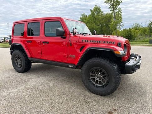 Used 2021 Jeep Wrangler Unlimited Rubicon w/ Xtreme Recon 35" Tire Package AWD/4WD image 4