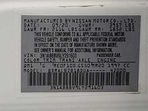 Used 2020 Nissan Sentra S FWD image 33
