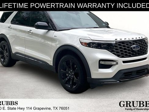 Used 2022 Ford Explorer ST-Line w/ Class IV Trailer Tow Package RWD image 1
