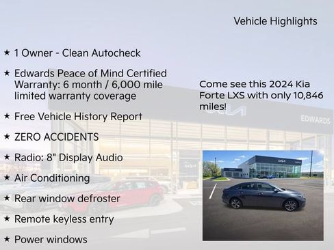 Used 2024 Kia Forte LXS FWD image 11