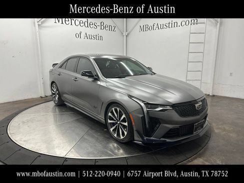 Used 2025 Cadillac CT4 V Blackwing w/ Petit Pataud Special Edition RWD image 1