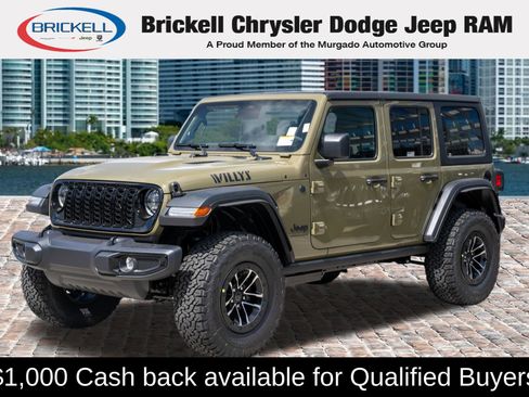 New 2026 Jeep Wrangler Willys image 1