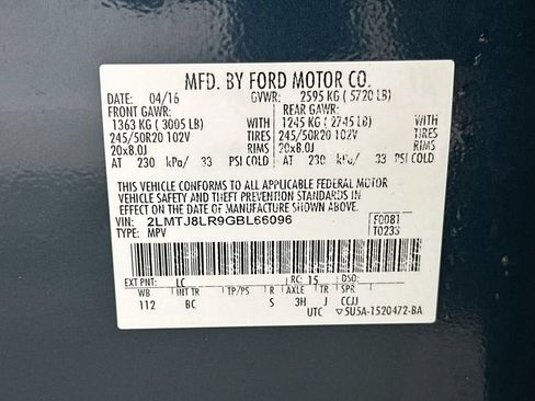 Used 2016 Lincoln MKX Reserve w/ Climate Package AWD/4WD image 22