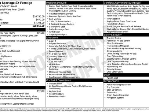 Used 2025 Kia Sportage SX image 44
