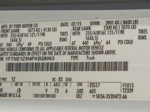 Used 2015 Ford Transit 150 130 Low Roof image 25