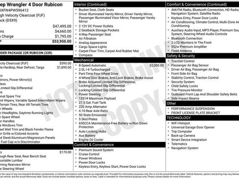 Used 2023 Jeep Wrangler Unlimited Rubicon image 15