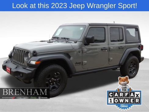 Used 2023 Jeep Wrangler Sport image 1
