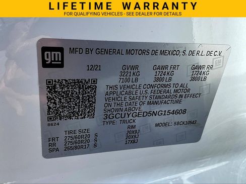 Used 2022 Chevrolet Silverado 1500 LTZ w/ LTZ Premium Package AWD/4WD image 36