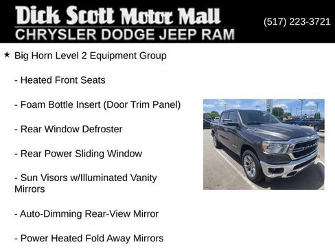 Used 2019 RAM 1500 Big Horn AWD/4WD image 4