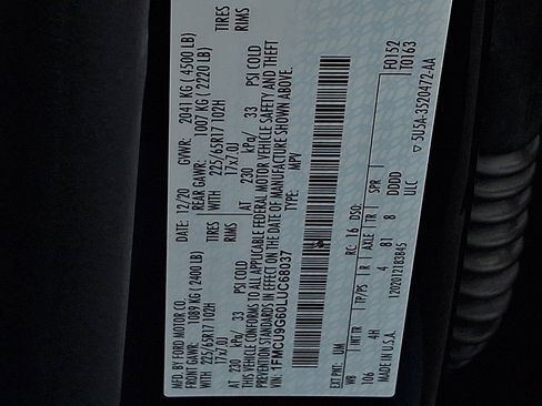 Certified 2020 Ford Escape SE image 26