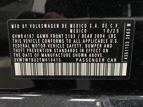 New 2026 Volkswagen Jetta SE image 30