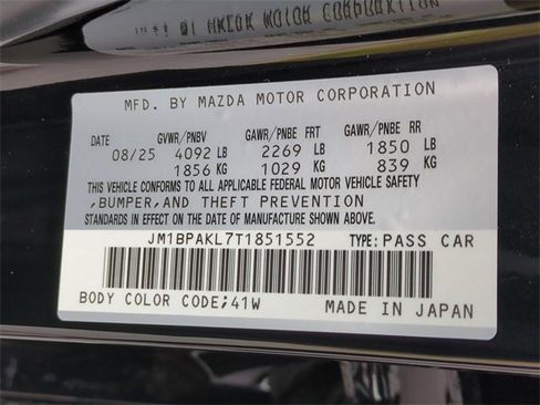 New 2026 MAZDA MAZDA3 s Sport w/ Appearance Package image 24