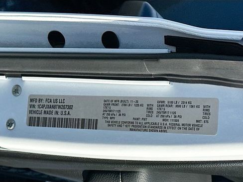 New 2026 Jeep Wrangler Sport S image 20