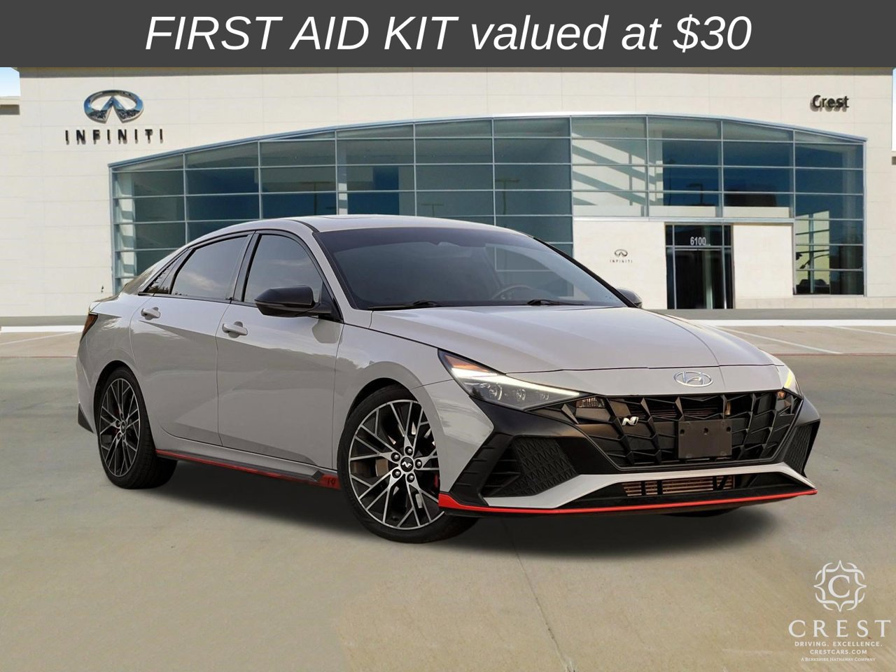 Used 2023 Hyundai Elantra N w/ Cargo Package FWD image 2