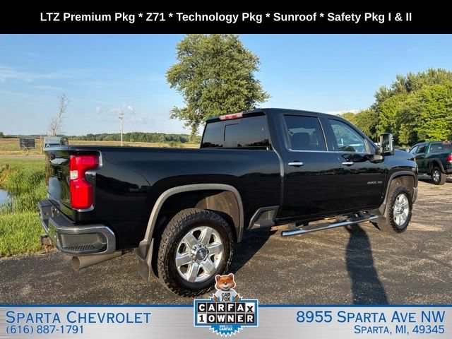 Used 2020 Chevrolet Silverado 2500 LTZ w/ LTZ Premium Package AWD/4WD image 3