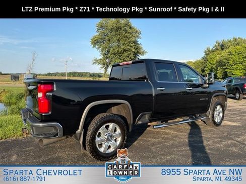 Used 2020 Chevrolet Silverado 2500 LTZ w/ LTZ Premium Package AWD/4WD image 3