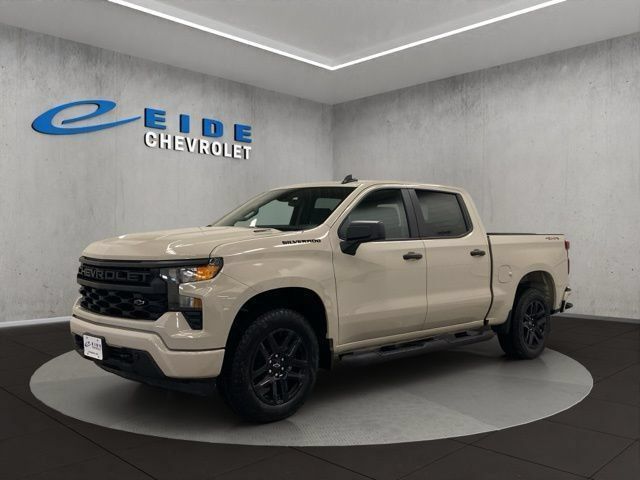 New 2026 Chevrolet Silverado 1500 Custom w/ Turbomax Blackout Package AWD/4WD image 8