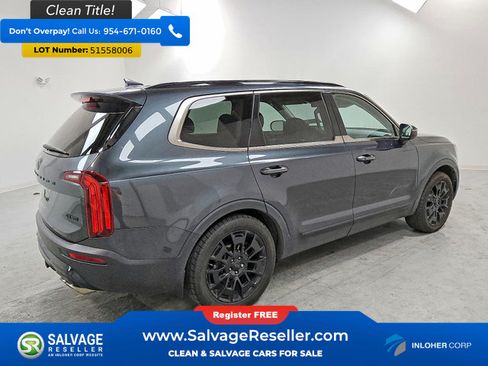 Used 2021 Kia Telluride EX w/ EX Premium Package AWD/4WD image 4