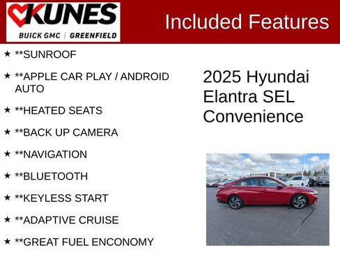 Used 2025 Hyundai Elantra SEL FWD image 2