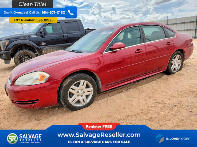 Used 2014 Chevrolet Impala LT w/ LT Sunroof Package FWD image 1