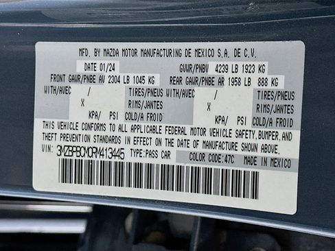 Used 2024 MAZDA MAZDA3 s image 12