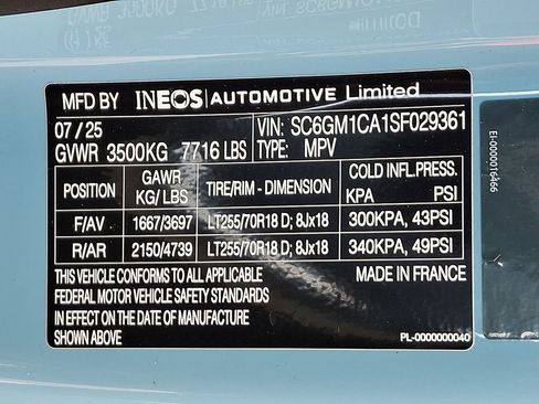 New 2025 INEOS Grenadier Fieldmaster Edition image 10