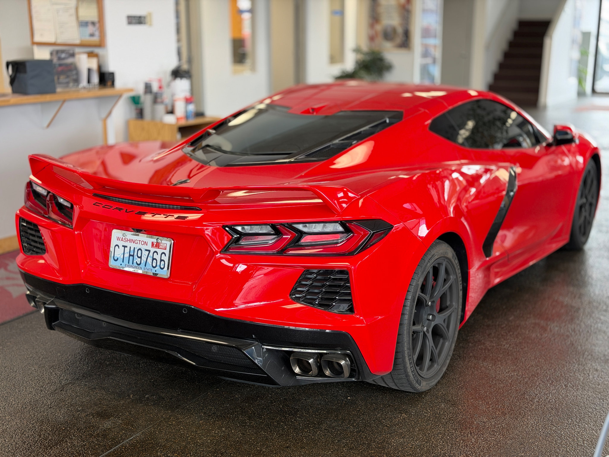 Used 2020 Chevrolet Corvette Stingray Premium Cpe w/ 3LT Preferred Equipment Group RWD image 5