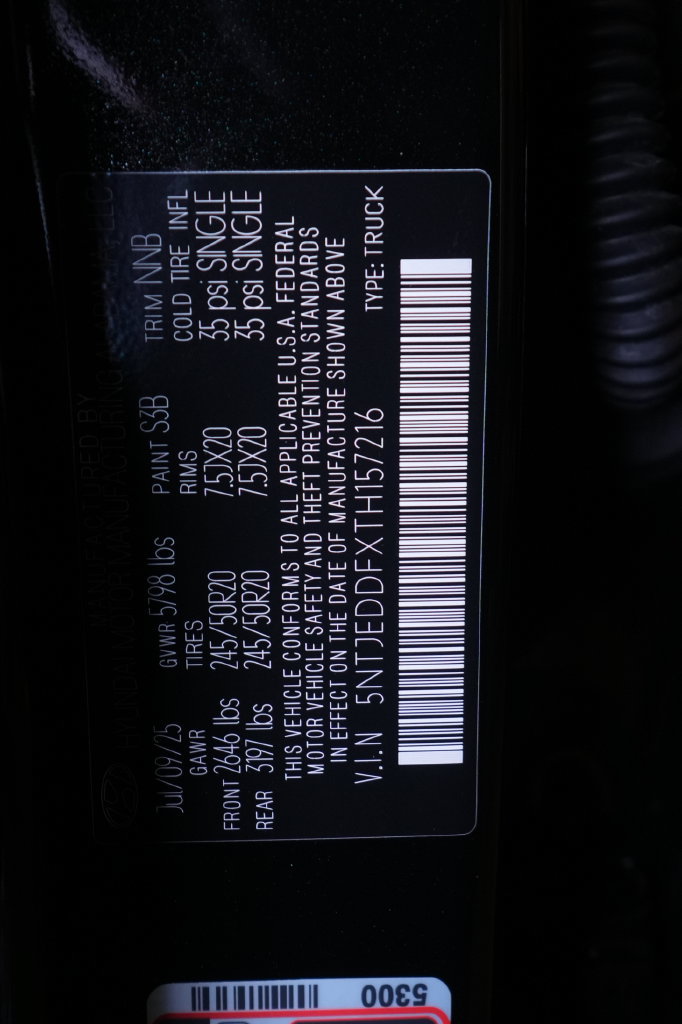 Used 2026 Hyundai Santa Cruz Limited AWD/4WD image 50