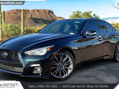 Used 2023 INFINITI Q50 Red Sport 400 w/ Black Opal Edition