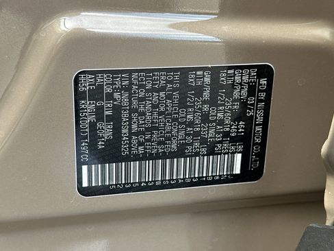 New 2025 Nissan Rogue SV w/ SV Premium Package image 35