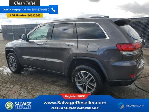 Used 2021 Jeep Grand Cherokee Limited AWD/4WD image 3