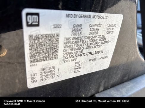 Used 2023 Chevrolet Suburban Premier AWD/4WD image 33